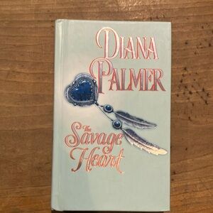 Vintage Diana Palmer 'The Savage Heart' Hardcover Book